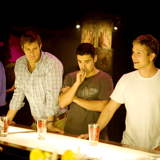 Geoff Stults, Jesse Bradford and Matt Czuchry in Freestyle Releasing's I Hope They Serve Beer in Hell (2009)