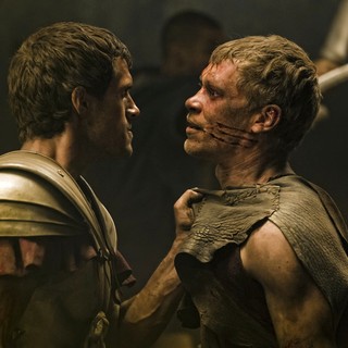 Henry Cavill stars as Theseus and Joseph Morgan stars as Lysander in Relativity Media's Immortals (2011)