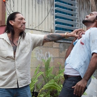 Danny Trejo, Amaury Nolasco and Gina Carano in Anchor Bay Films' In the Blood (2014)