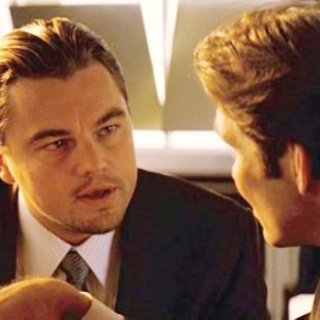 Leonardo DiCaprio stars as Jacob Hastley and Cillian Murphy stars as Fischer in Warner Bros. Pictures' Inception (2010)