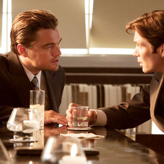 Leonardo DiCaprio stars as Jacob Hastley and Cillian Murphy stars as Fischer in Warner Bros. Pictures' Inception (2010)