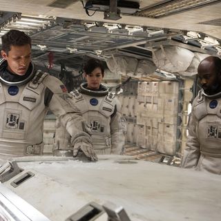 Matthew McConaughey, Anne Hathaway and David Gyasi in Paramount Pictures' Interstellar (2014)