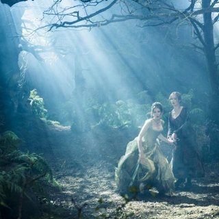 Anna Kendrick stars as Cinderella and Emily Blunt stars as The Baker's Wife in Walt Disney Pictures' Into the Woods (2014)