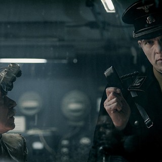 Tilo Pruckner stars as Doktor Richter and Gotz Otto stars as Klaus Adler in Entertainment One's Iron Sky (2012)