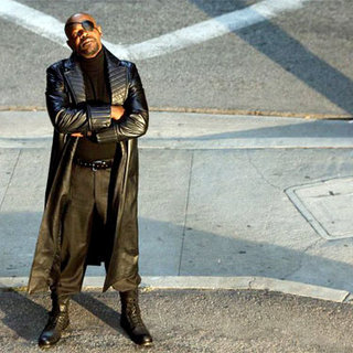 Samuel L. Jackson stars as Nick Fury in Paramount Pictures' Iron Man 2 (2010)