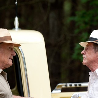 Robert Duvall stars as Jim Caldwell and John Hurt stars as Kingsley Bedford in Anchor Bay Films' Jayne Mansfield's Car (2013)