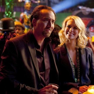 Nicolas Cage stars as Nick Gerard and January Jones stars as Laura Gerard in Anchor Bay Films' Seeking Justice (2012)