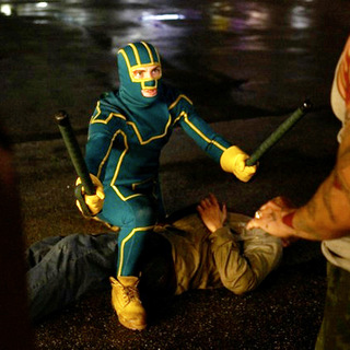 Aaron Johnson stars as Dave Lizewski/Kick-Ass in Lionsgate Films' Kick-Ass (2010)