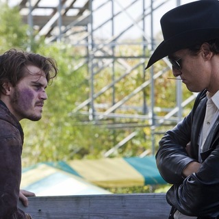 Emile Hirsch stars as Chris Smith and Matthew McConaughey stars as Killer Joe Cooper in LD Entertainment's Killer Joe (2012)