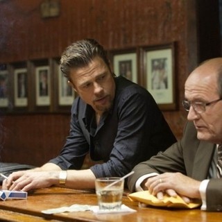 Brad Pitt stars as Jackie Cogan in The Weinstein Company's Killing Them Softly (2012)