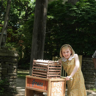 Abigail Breslin in a scene from Kit Kittredge: An American Girl (2008) From HBO Films/A Picturehouse release - Photographer: Cylla von Tiedemann.