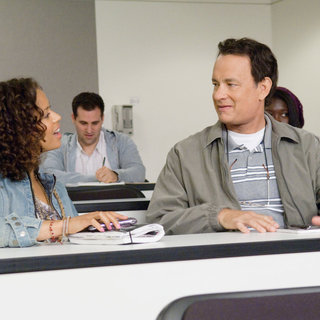 Gugu Mbatha-Raw and Tom Hanks stars as Larry Crowne in Universal Pictures' Larry Crowne (2011)