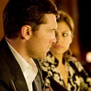 Sam Worthington stars as Michael Reed and Eva Mendes stars as Laura in Miramax Films' Last Night (2010)