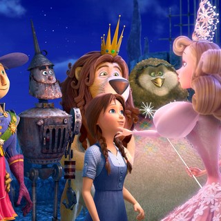 Marshal Mallow, China Princess, The Scarecrow, Tin Man, Dorothy Gale, Cowardly Lion, Wiser the Owl, Glinda from Summertime Entertainment's Legends of Oz: Dorothy's Return (2014)
