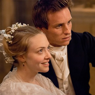 Amanda Seyfried stars as Cosette and Eddie Redmayne stars as Marius in Universal Pictures' Les Miserables (2012)