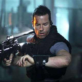 Guy Pearce stars as Snow in Europa Corp.'s Lockout (2012)