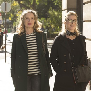 Julie Delpy stars as Violette and Karin Viard stars as Ariane in FilmRise's Lolo (2016)