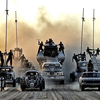 A scene from Warner Bros. Pictures' Mad Max: Fury Road (2015). Photo credit by Jasin Boland.