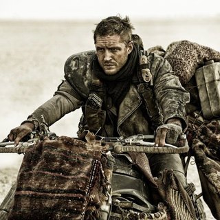 Tom Hardy stars as Max Rockatansky in Warner Bros. Pictures' Mad Max: Fury Road (2015). Photo credit by Jasin Boland.