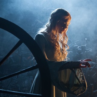 Elle Fanning stars as Princess Aurora in Walt Disney Pictures' Maleficent (2014)