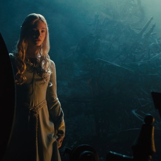 Elle Fanning stars as Princess Aurora in Walt Disney Pictures' Maleficent (2014)