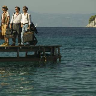 Stellan Skarsgard, Colin Firth and Pierce Brosnan in Universal Pictures' Mamma Mia! (2008)