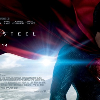 Poster of Warner Bros. Pictures' Man of Steel (2013)