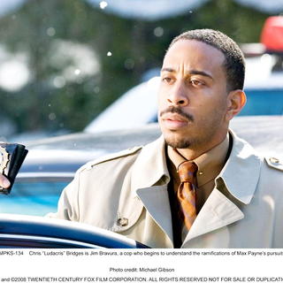 Ludacris stars as Jim Bravura in The 20th Century Fox's Max Payne (2008). Photo credit by Michael Gibson.