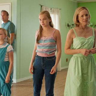 Kevin Costner, Elsie Fisher, Morgan Saylor and Maria Bello in Walt Disney Pictures' McFarland, USA (2015)