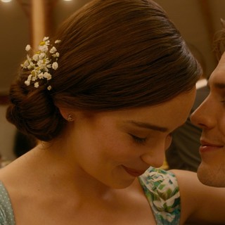 Emilia Clarke stars as Lou Clark and Sam Claflin stars as Will Traynor in Warner Bros. Pictures' Me Before You (2016)