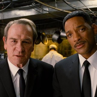 Tommy Lee Jones stars as Agent K and Will Smith stars as Agent J in Columbia Pictures' Men in Black 3 (2012)