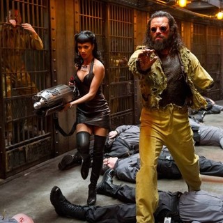 Nicole Scherzinger stars as Lilly and Jemaine Clement stars as Boris in Columbia Pictures' Men in Black 3 (2012)