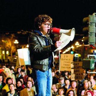 Emile Hirsch stars as Cleve Jones in Focus Features' Milk (2008)