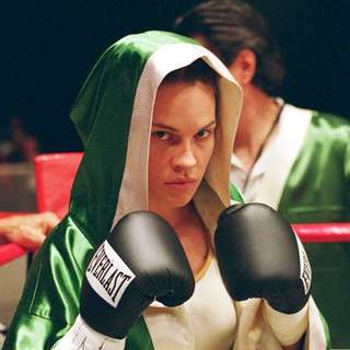 Hilary Swank as Maggie Fitzgerald in Warner Bros.' Million Dollar Baby (2004)