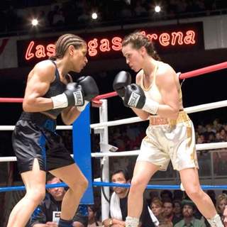 Hilary Swank as Maggie Fitzgerald in Warner Bros.' Million Dollar Baby (2004)