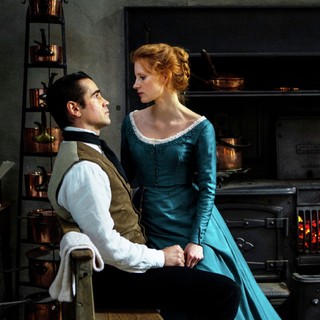 Colin Farrell stars as John and Jessica Chastain stars as Miss Julie in Wrekin Hill Entertainment's Miss Julie (2014)