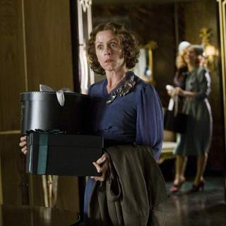 Frances McDormand as Miss Pettigrew in Focus Features' MISS PETTIGREW LIVES FOR A DAY (2008)