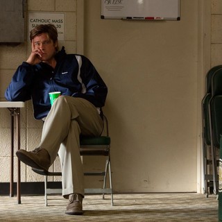 Brad Pitt stars as Billy Beane in Columbia Pictures' Moneyball (2011)