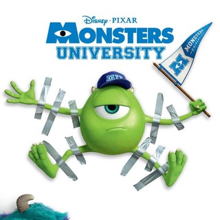 Poster of Walt Disney Pictures' Monsters University (2013)