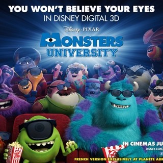 Poster of Walt Disney Pictures' Monsters University (2013)