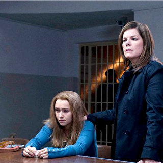 Hayden Panettiere stars as Amanda Knox and Marcia Gay Harden stars as Edda Mellas in Lifetime's Amanda Knox: Murder on Trial in Italy (2011)