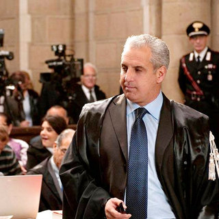 Vincent Riotta stars as Prosecutor Mignini in Lifetime's Amanda Knox: Murder on Trial in Italy (2011)