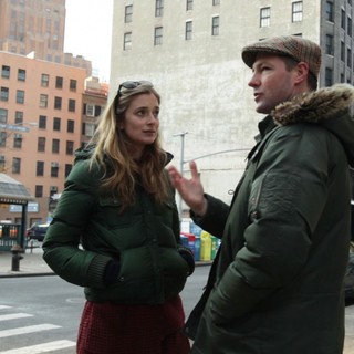Caitlin Fitzgerald stars as Katie and Edward Burns stars as Buzzy in Tribeca Film's Newlyweds (2012). Photo credit by William Rexer.