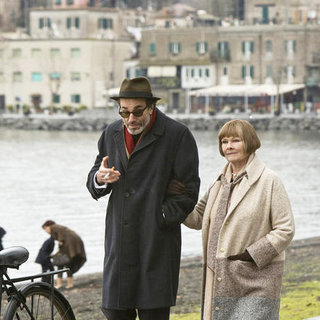 Daniel Day-Lewis stars as Guido Contini and Judi Dench stars as Liliane La Fleur in The Weinstein Company's Nine (2009). Photo credit by David James.