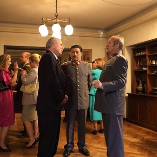 Augusto Pinochet stars as Himself and Jaime Vadell stars as Minister Fernandez in Sony Pictures Classics' No (2013)