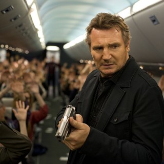 Liam Neeson stars as Bill Marks in Universal Pictures' Non-Stop (2014)
