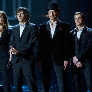 Isla Fisher, Jesse Eisenberg, Woody Harrelson and Dave Franco in Summit Entertainment's Now You See Me (2013)