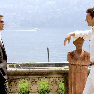 George Clooney and Vincent Cassel in Warner Bros.' Ocean's Twelve (2004)