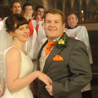 Alexandra Roach stars as Julz and James Corden stars as Paul in The Weinstein Company's One Chance (2014)