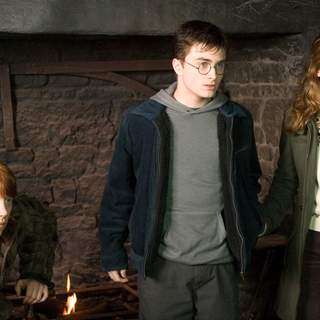 Daniel Radcliffe, Rupert Grint and Emma Watson in Warner Bros' Harry Potter and the Order of the Phoenix (2007)